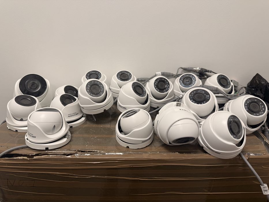 17 kamer hik vision i rejestrator, cały komplet