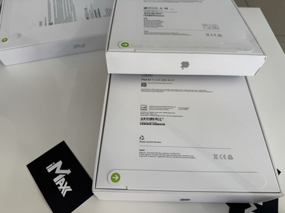 iPad 11-Gen A16, Air 11” 2025 M3 128Gb Wi-Fi Silver, Pink, Space Gray