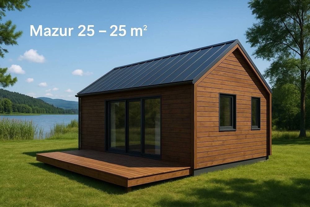 Domki modułowe 12.5m² – 35m² | Cała Polska | Transport + montaż