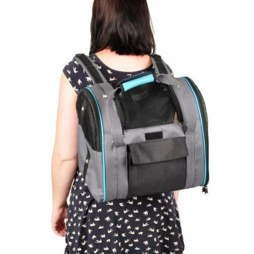 Flamingo Backpack Lenie - plecak na psa, kota, do 7kg, 36x32x32cm