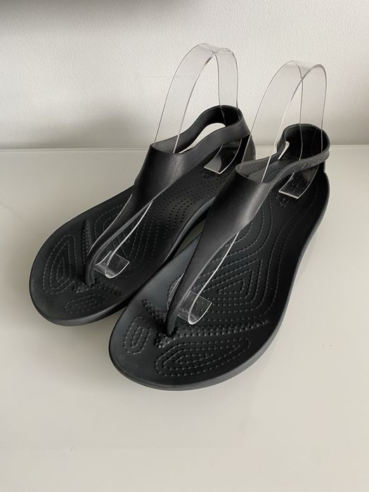 Japonki Crocs Serena Flip r. 38/39 W8 wyższa podeszwa