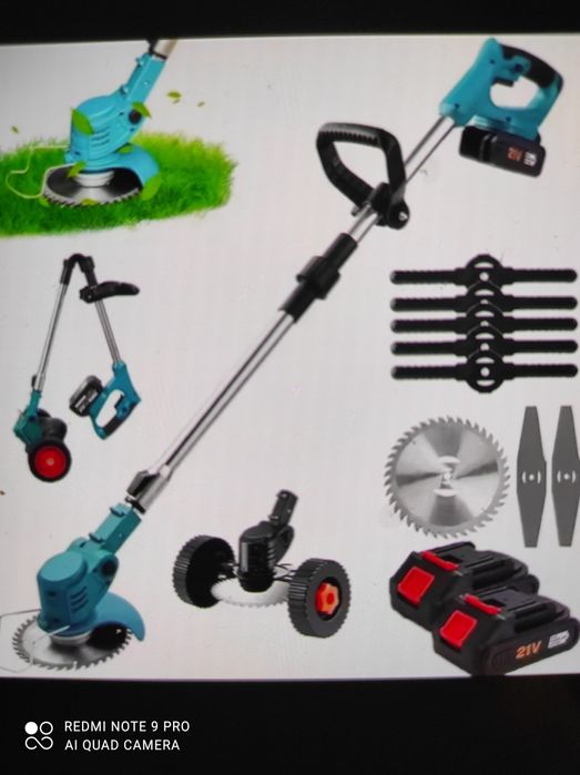 Mocna kosiarka elektryczna akumulatorowa