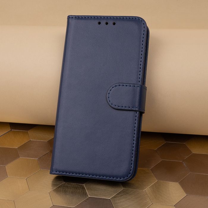 Etui Smart Classic do Samsung Galaxy A17 5G granatowe
