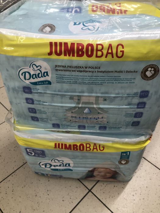 Pieluchy Dada 5 Extra Soft duuuuże paki.Szybka wysyłka!