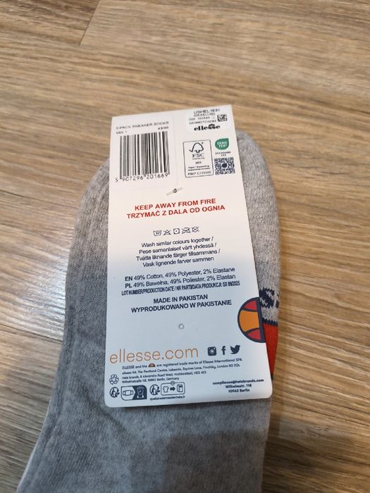 Skarpety męskie ellesse