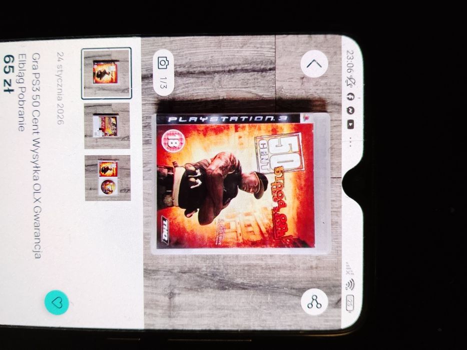 Gra ps3 50 cent wysylka