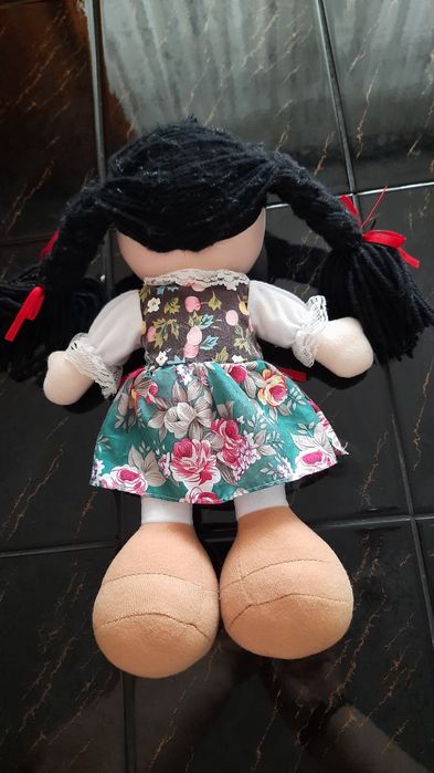 Lalka przytulanka góralka 36 cm.