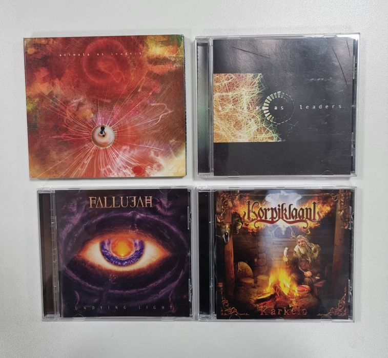 Cds Korpiklaani, Animals as leaders e Fallujah