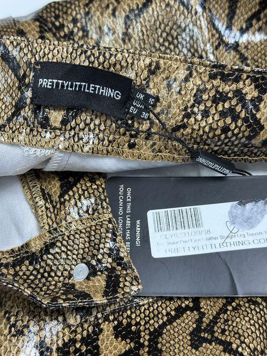 Брюки Prettilittlething Tezenis анімалістичний прит шкіра