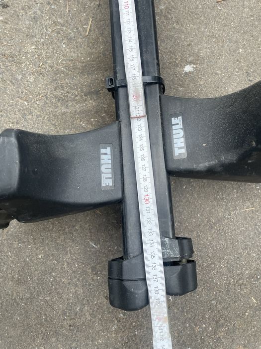 Bagażnik dachowy THULE – belki 135 cm – system na krawędź dachu