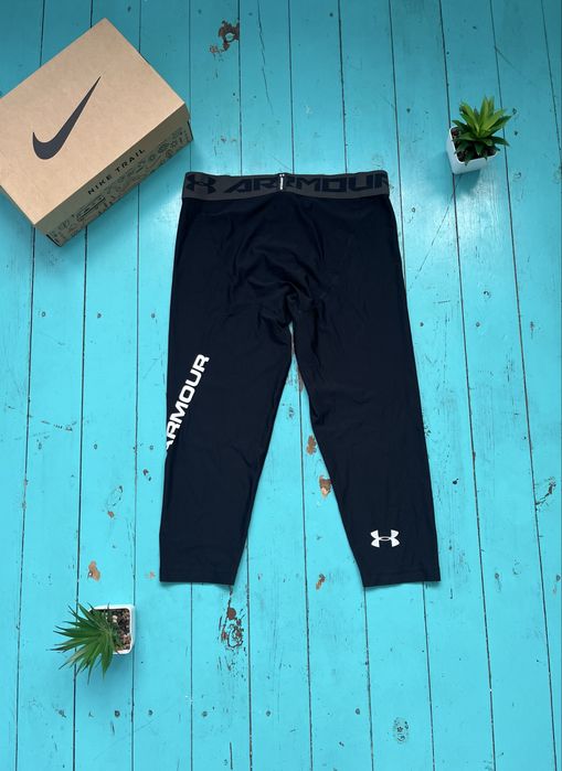 Тайтсы Under Armour, размер XL, термо лосины Under Armour, треки UA