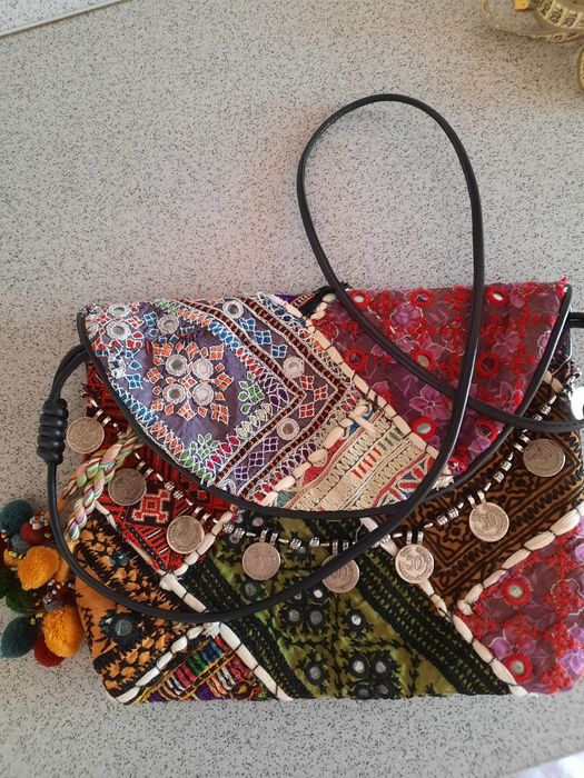 Женская сумка тканевая индийская