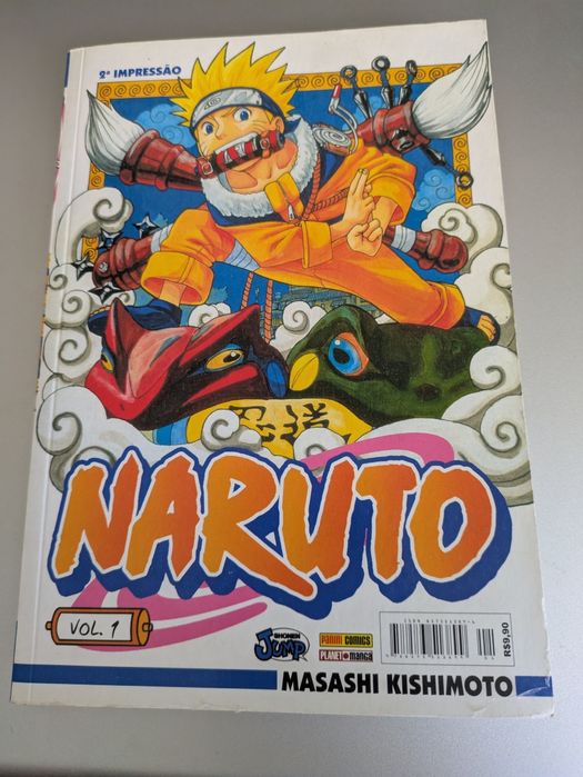Manga Naruto volume 1