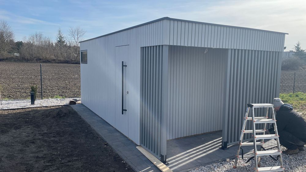 Domek narzędziowy ogrodowy na wymiar MODRZEW