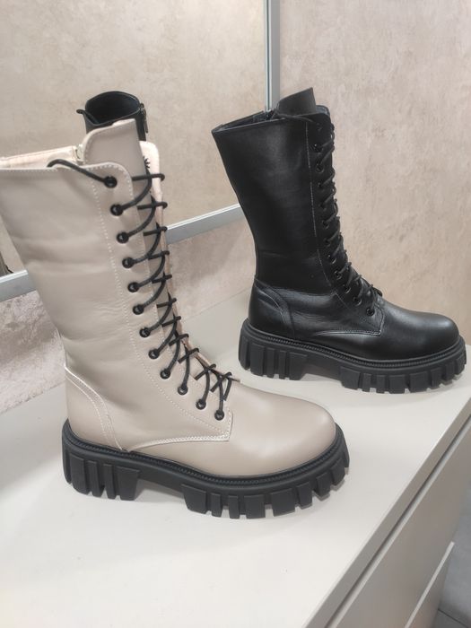 Берцы женские высокие, демисезонные и зимние