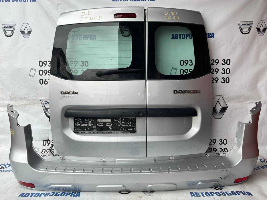 Двері Передні Задні Renault / Dacia Dokker (2012-2021)