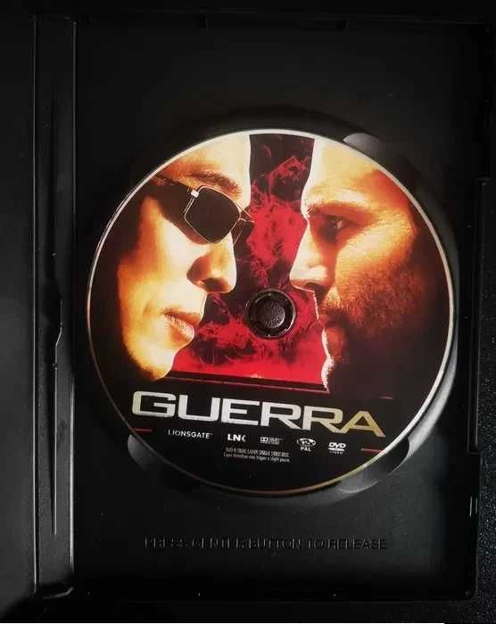 DVD "Guerra - Um quer justiça, o outro quer vingança"