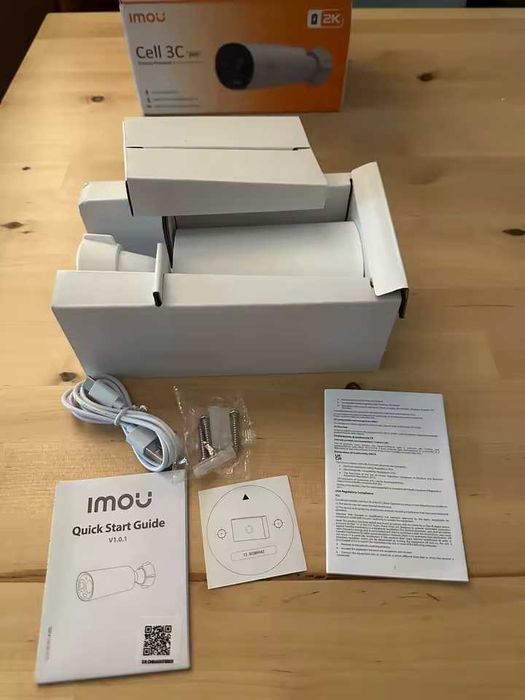 Câmara vigilância com bateria IMOU