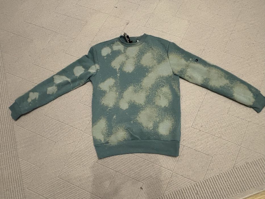 Stone island XS tie dye forest green стон айленд
