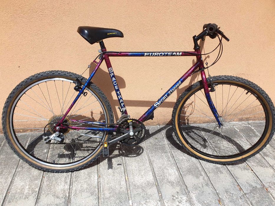 Bicicleta BTT Vintage Euroteam Roda 26 (21 Vel.) – Lubrificada