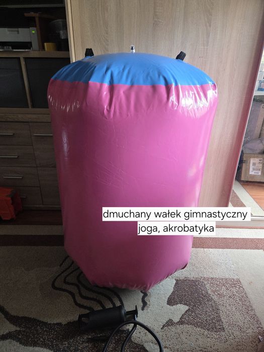 Dmuchany wałek gimnastyczny do jogi