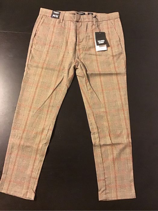 Calça Skinny xadrez