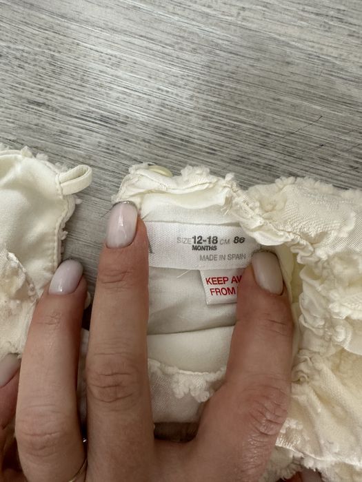 Красива святкова сукня ZARA 12-18 міс