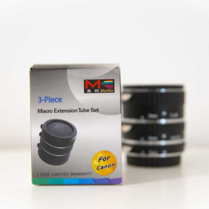 Tubo de extensão Macro com Autofoco para Canon