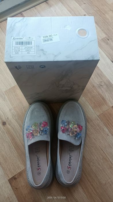 Nowe mokasyny damskie rozm 40