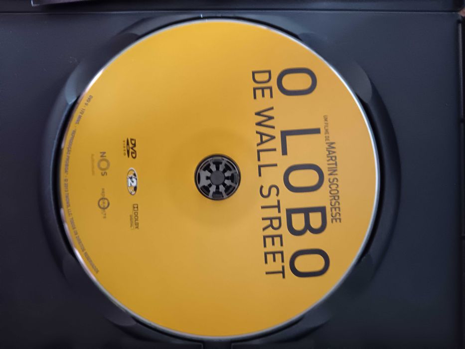 filme dvd original - o lobo de wall street