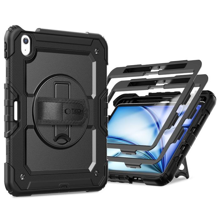 Tech-Protect solid 2-SET iPad Air 11” 6 / 7 / 8 / 2024-2026 black
