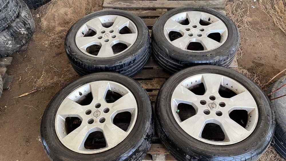 Koła aluminiowe z oponami Dębica hp2 215/55r17 opel lato 17 cali