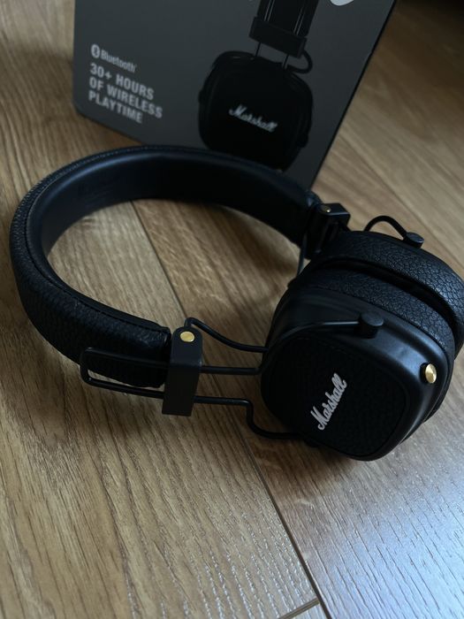 Навушники безпровідні Marshall 3 Bluetooth чорні, коричневі