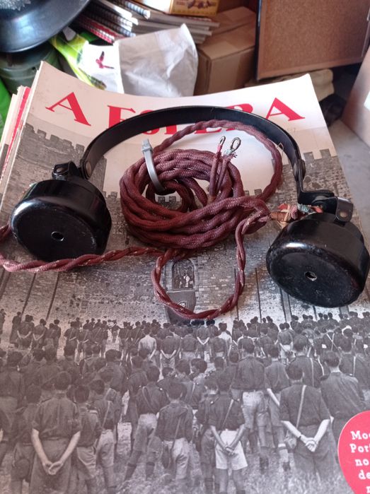 Auscultadores de campanha WW2