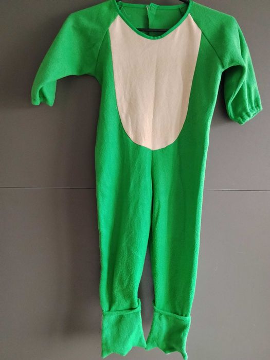 Strój halloween bal karnawał żaba żabka 92 98