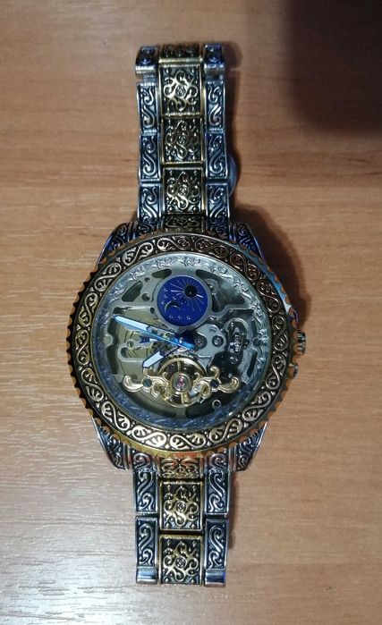 Часы"MM-MikhailMoskvin Skeleton"(Оригинал, механика)