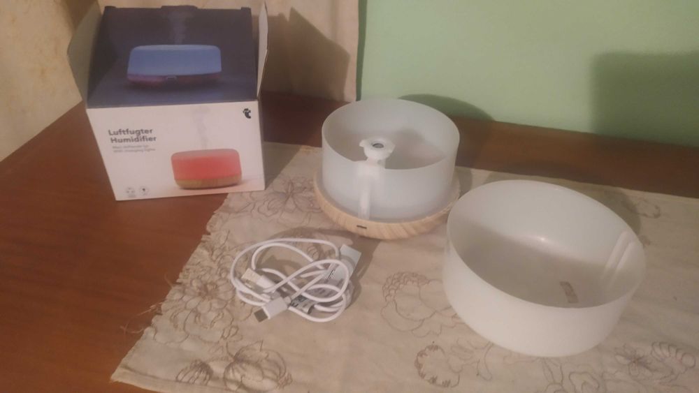 Humidificador com luzes