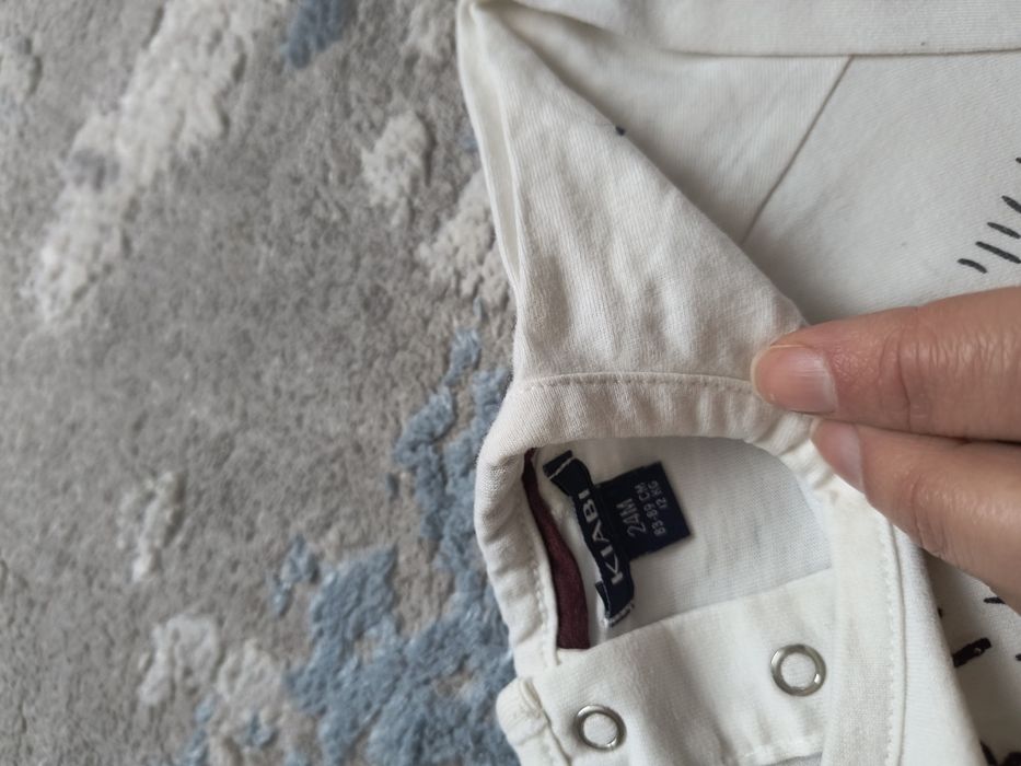 Топ кофта реглан для дівчинки білі набір пакет