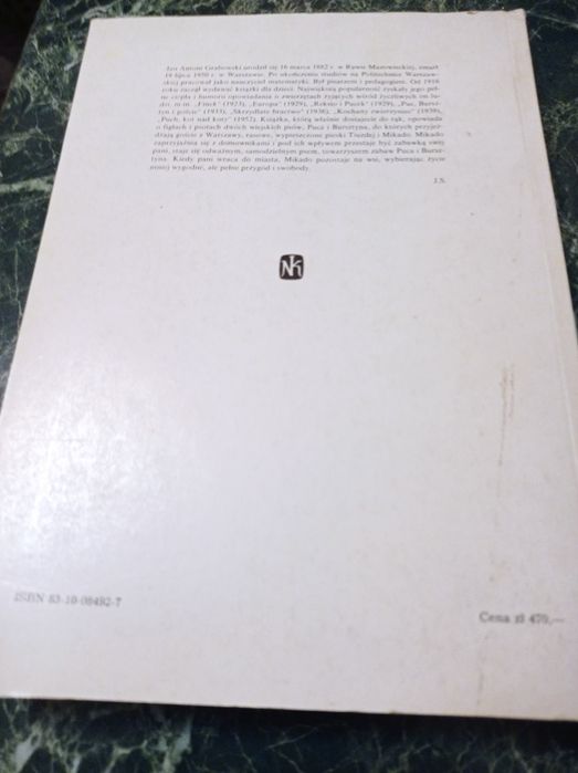 Puc, Bursztyn i goście - Jan Grabowski  Nasza Księgarnia