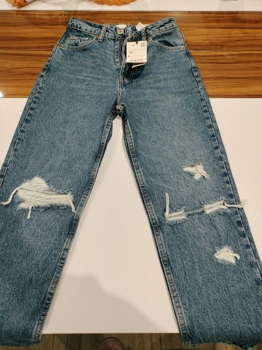 Calças de ganga mom fit