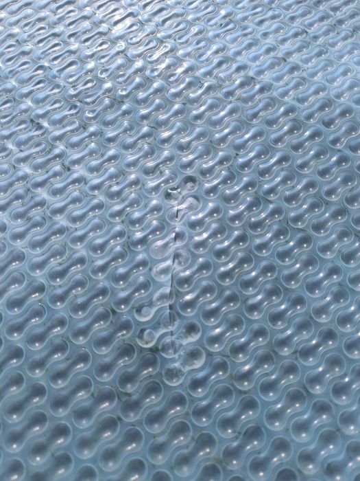 Cobertura de Piscina Termica + Enrolador em aço inox ( Como novo )