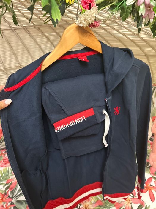 Conjunto casaco e calções da Lion of Porches para rapaz