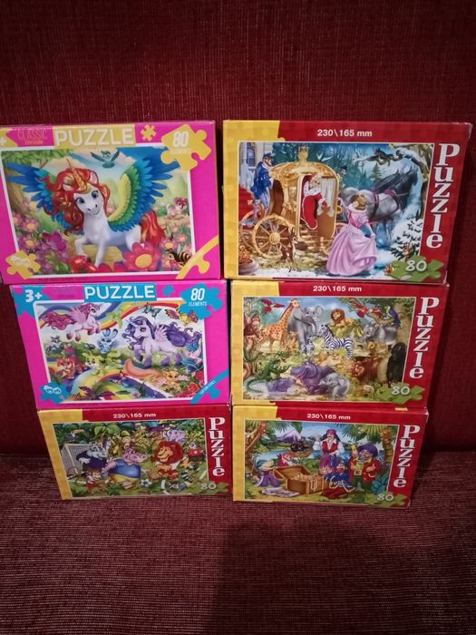 Пазли для дітей.