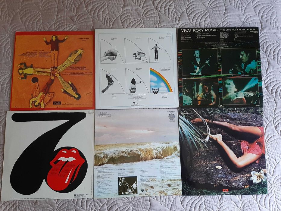 Rolling Stones - Gentle Giant – Magna Carta – Roxy Music – Vinil LP