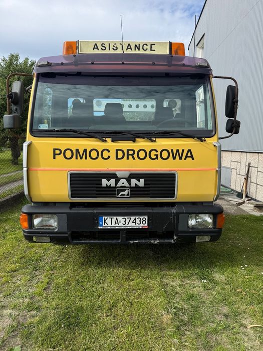 MAN 8-163  Sprzedam pomoc drogowa