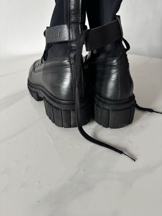 Kazar botki czarne workery