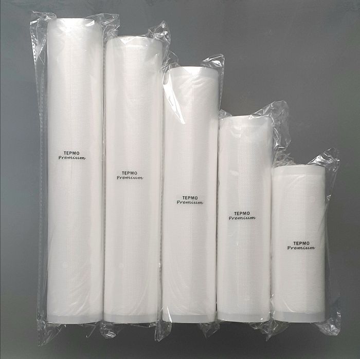 Пакети для вакууматора Найвища якість 5 шт - 15+20+25+28+30 см