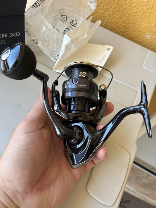 Carreto de spinning Shimano Twin Power XD C5000XG-B Como Novo — Usado 2x — Estado Irrepreensível — 340€ Fixo made in Japan