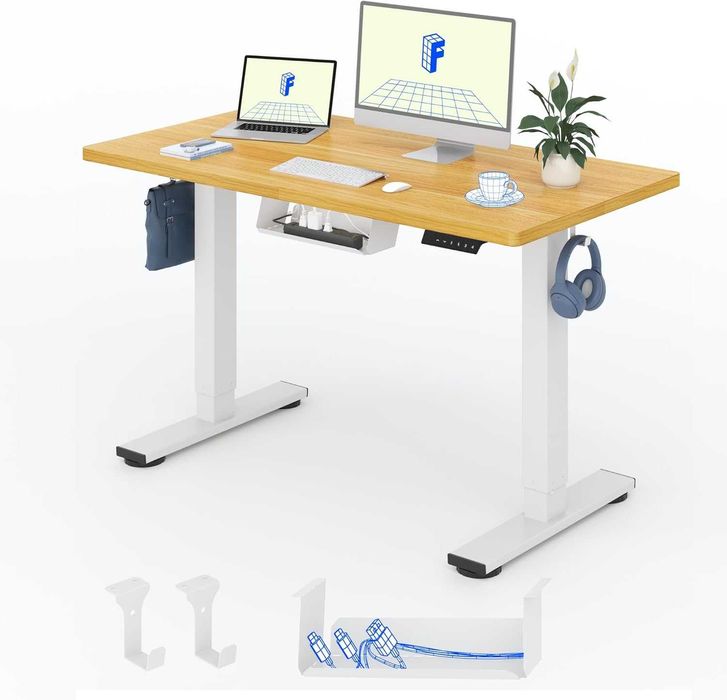 Nowe biurko elektryczne / blat / stół / 60x100cm / FlexiSpot !K491!