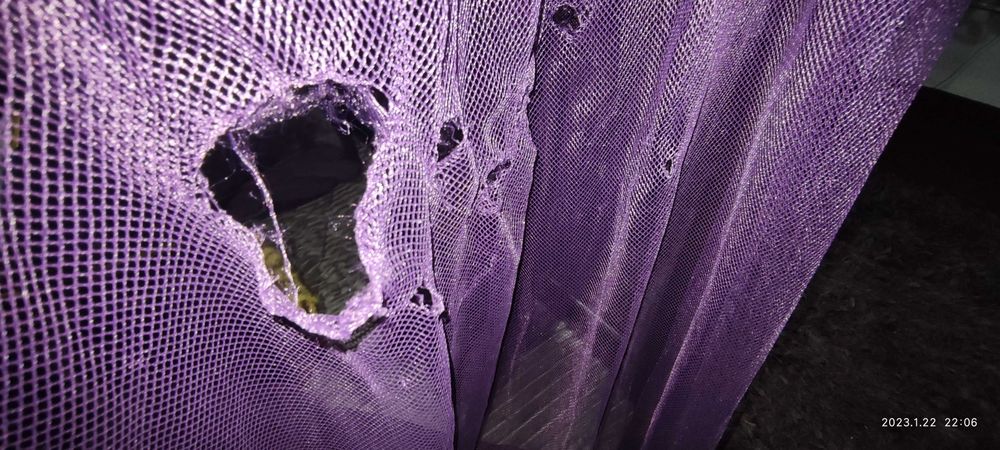 Cortinas de cama de dossel, de casal - ler descrição